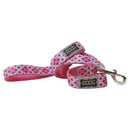 Doog Toto Dog Lead (Pink & Grey)