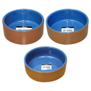 Pet One Terracotta Blue Glazed Bowl