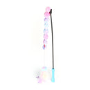 GIGwi Cat Ice Cream Feather Teaser Wand Cat Toy