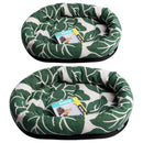 Pet One Small Lounger Tropical Leaf Bed