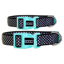 Doog Pongo Collar (Black with White Spots)