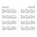 Letts 2024 Principal Mini Pocket Weekly Diary (Blue)