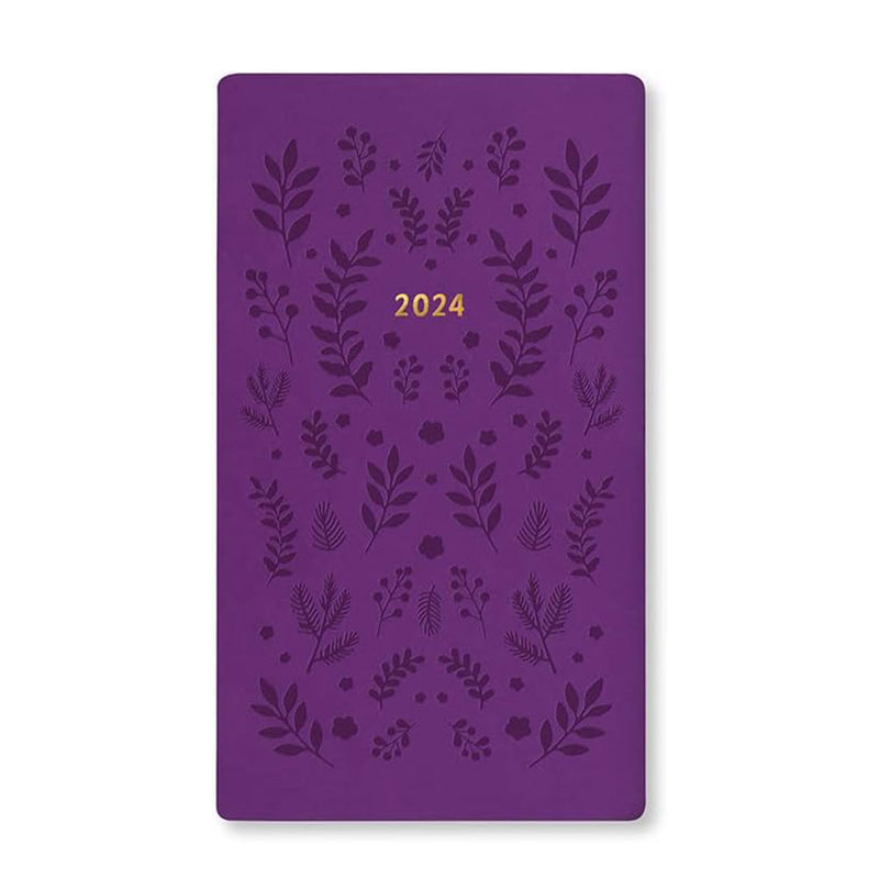 Letts 2024 Woodland Medium Pocket Week katsomaan päiväkirjaa