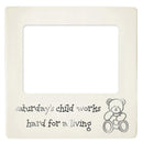 Baby Days of the Week Photo Frame