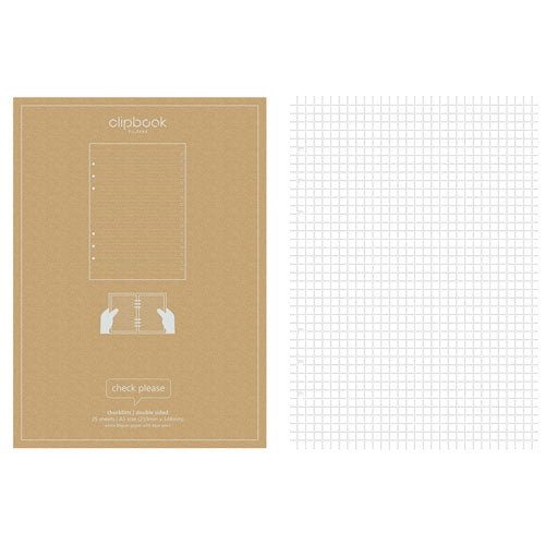 Filofax A5 Clipbook Refill 25pk