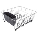 D.Line Small Dish Drainer Chrome/PVC med Caddy