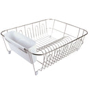 D.Line Small Dish Drainer Chrome/PVC med Caddy
