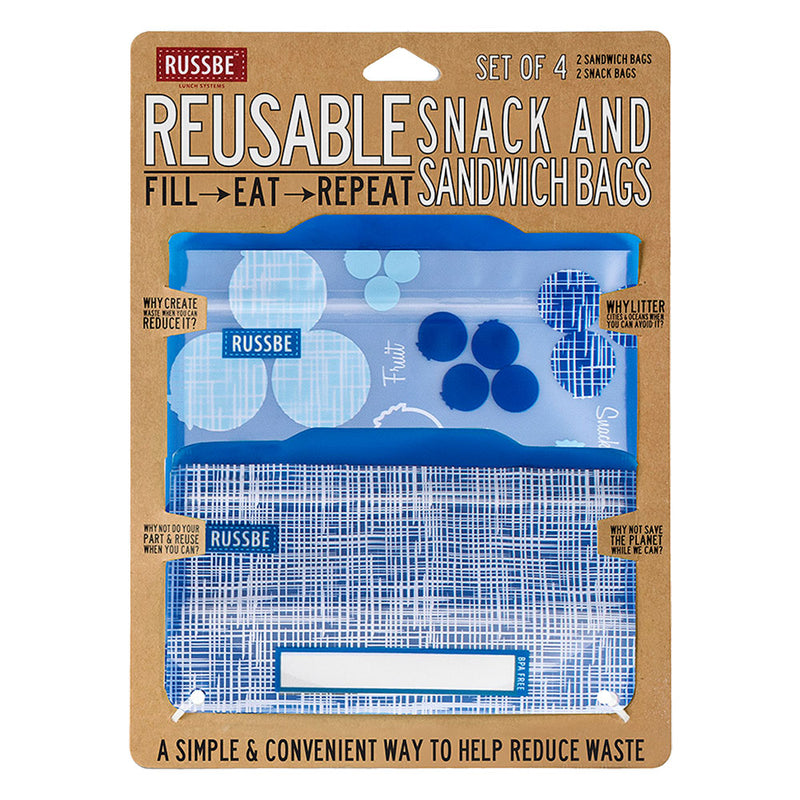 Russbe -liinavaatteet/voileipäpussit (sarja 4)