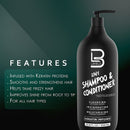L3VEL3 2 in 1 Shampoo and Conditioner