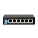 D-Link Gigabit Poe Switch med 2 Uplink-portar