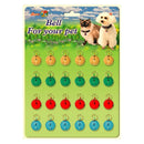 Percell Card Cat Round Bells 24PCs