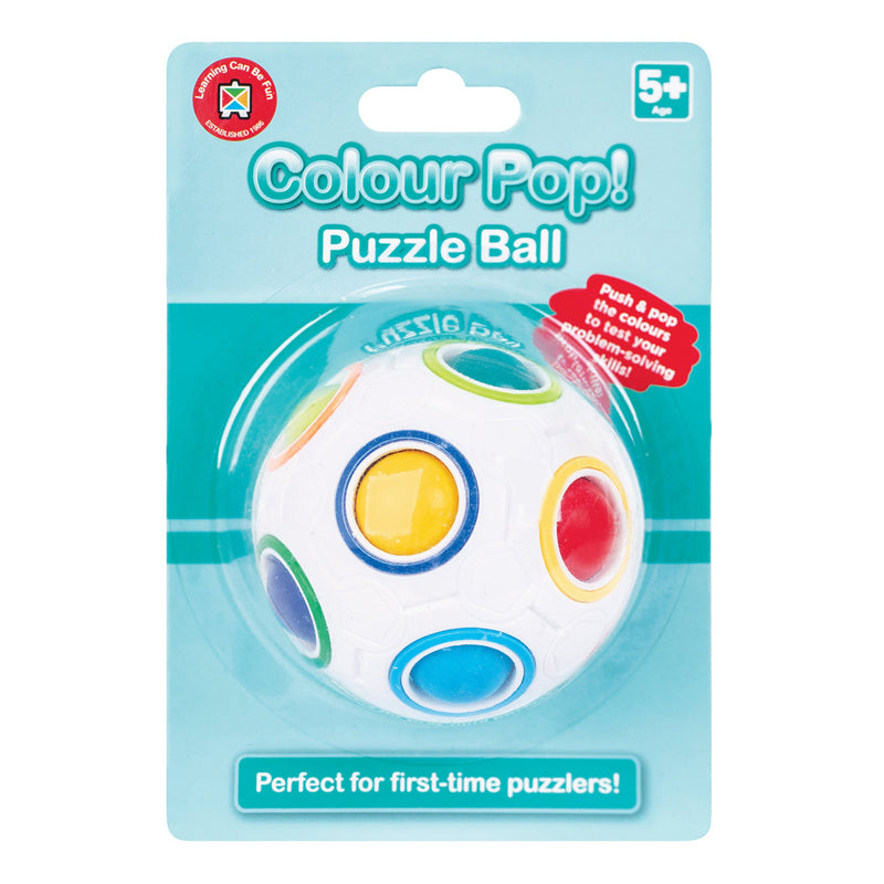 Colour Pop Puzzle Ball Sensory Toy