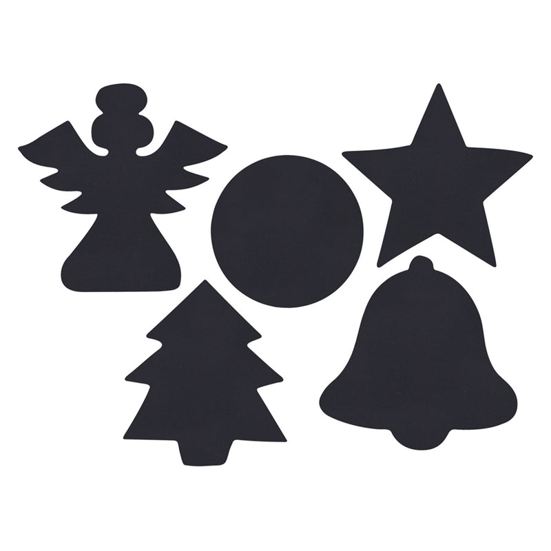Scratch Christmas Shapes 30pk