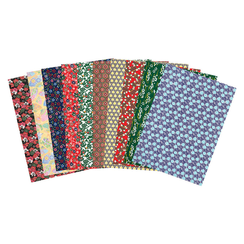 Floral Motif Decorative Paper A4 40pk
