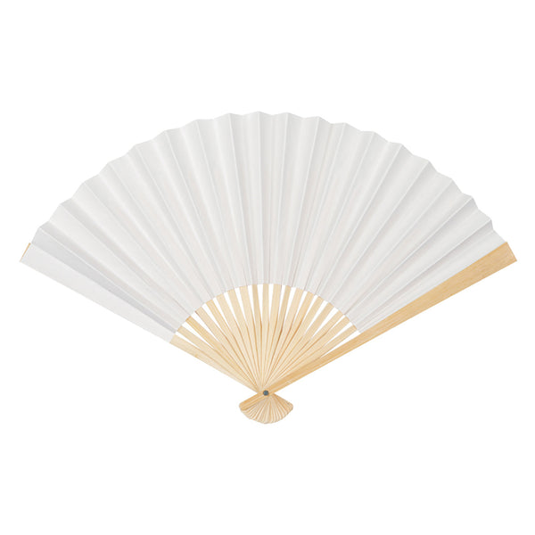 Educational Colours Wooden Paper Fans (Pack of 24)