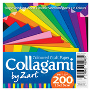 Collagami Craft Paper 200pcs