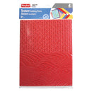 Large Texture Rubbing Plates 4pcs