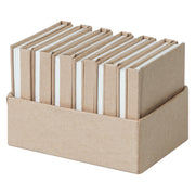Kraft Mini Notebooks 12pcs (7.5x7.5cm)