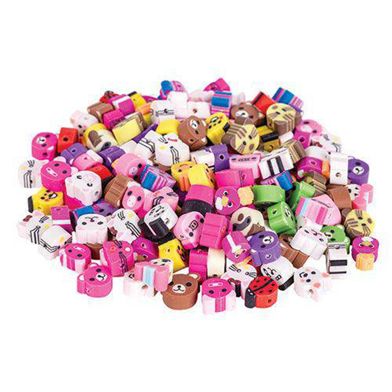 Animal Head Beads 200pk
