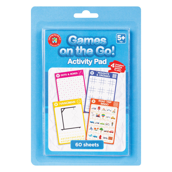 Games on the Go Activity Pad Book