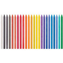 Zart Woodless Soft Pastel Pencils 24pcs