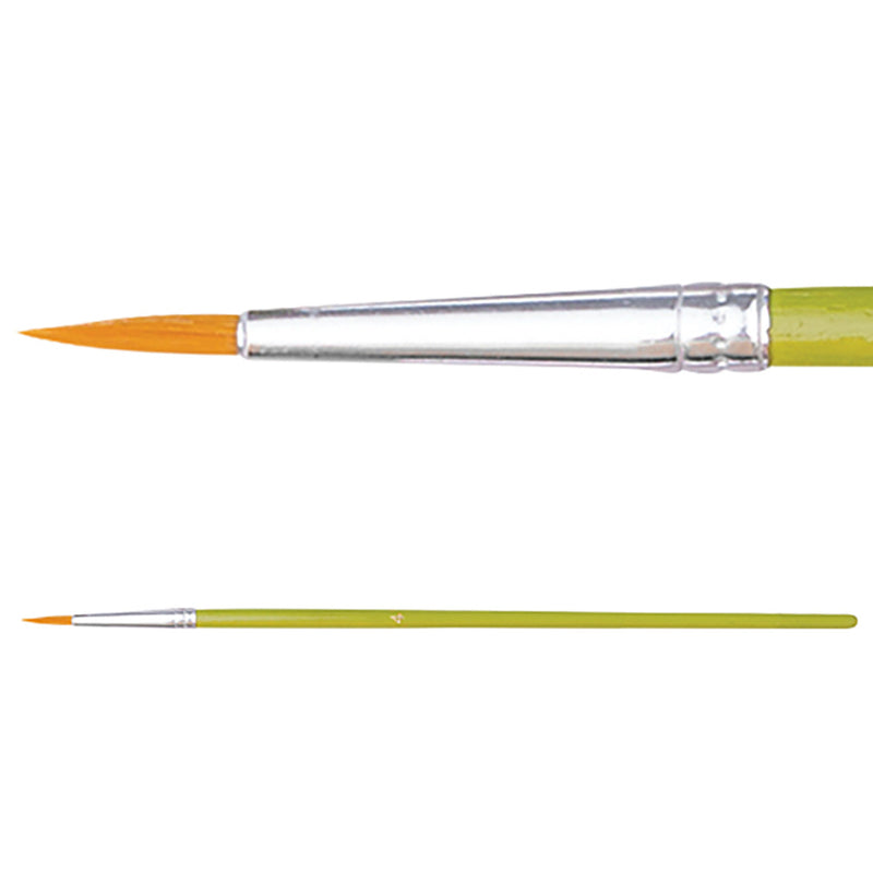 Budget Taklon Round Brush 10pk