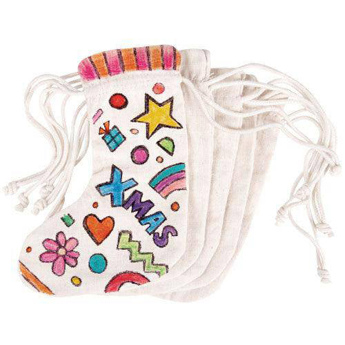 Creative School Supply Calico Stocking 5pcs