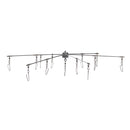 Hopfällbar muddare med 6 armar