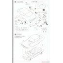 Toyota Celica 1600GT Production Type Steel Wheel 1/24 Scale