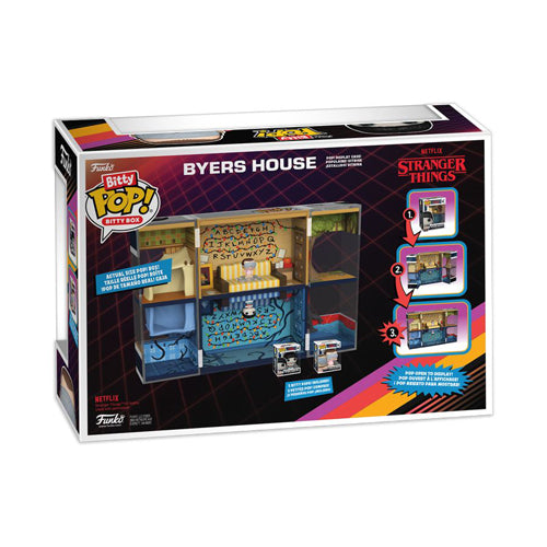 Stranger Things Byers House Bitty Box Playset