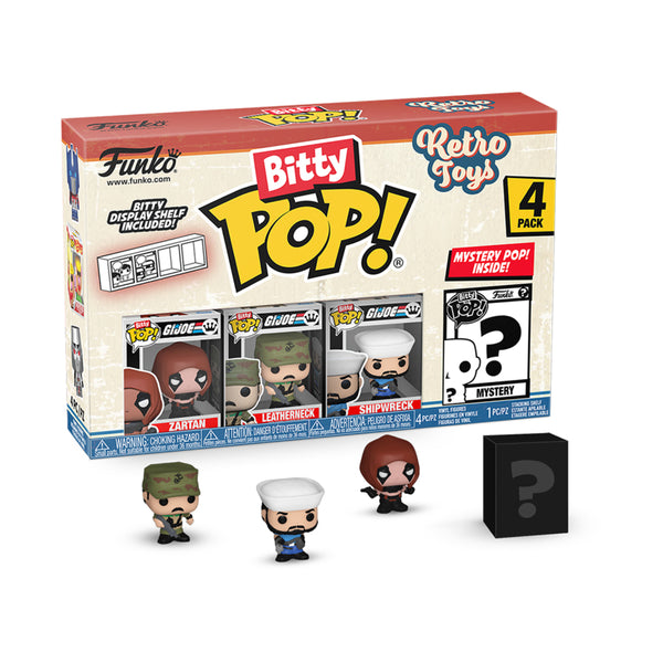 Retro Toys GI Joe Bitty Pop! 4-Pack