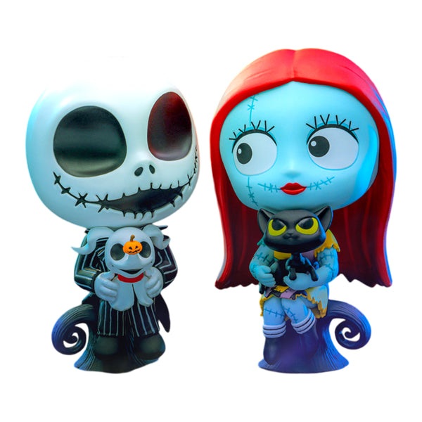 The Nightmare Before Christmas Jack and Sally Sitting Cosbaby