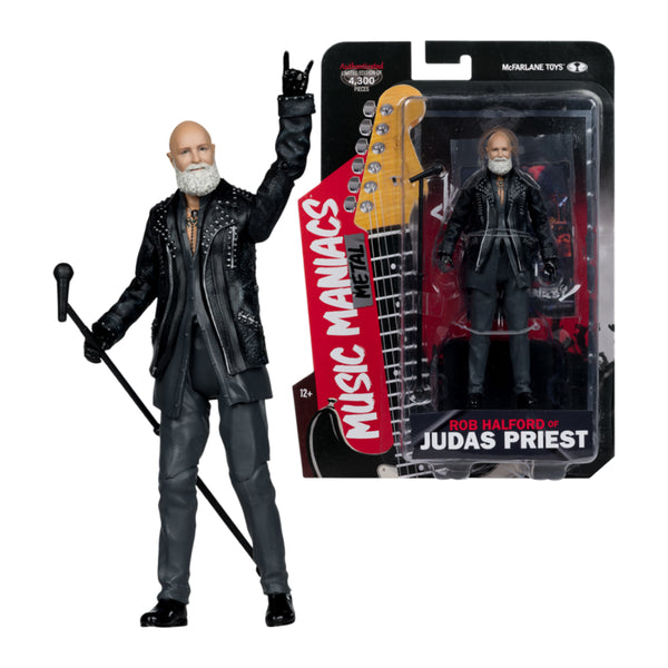 Music Maniacs Rob Halford Judas Priest 6" Action Figure