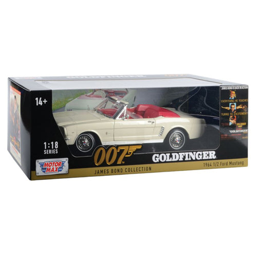 James Bond Collection 1964 1/2 Ford Mustang Convertible 1:18
