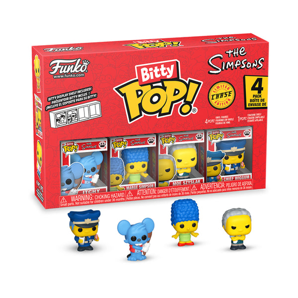 The Simpsons Itchy Bitty Pop! 4-Pack