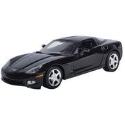 Timeless Legends 2005 Corvette C6 [Black] 1:24 Diecast