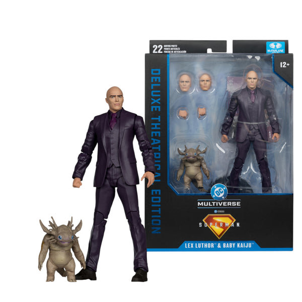 Superman 2025 Lex Luthor & Baby Kaiju 7" Deluxe Figure