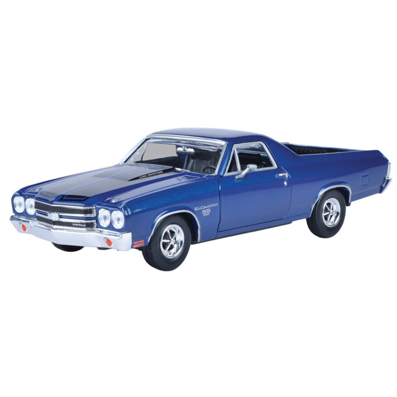 Timeless Legends 1970 Chevy El Camino [Blue] 1:24 Diecast