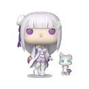 Re:Zero Starting Life in Another World Emilia & Puck Pop!