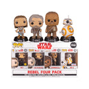 Star Wars: The Last Jedi Rebel Four Pack Pop! 4 Pack