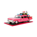 Pink Slips Ghostbusters Ecto-1 Pink 1:24 Diecast Vehicle
