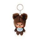 Monchhichi Big Head Super Small Kuma Keychain