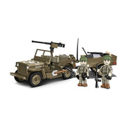 World War 2 Willys MB & Trailer (200 Pcs)