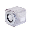 Clear Cube LED Party Speaker