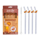 Eco to Go Glass Straw (Pack of 4)