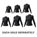 Mirage Women's Long Sleeve Rash Top (Black)