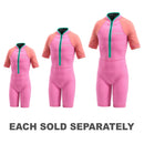 Kids' Neoprene Playsuit (Pink)