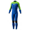 Maddog Boys' Superstretch Steamer 3/2mm (Blue/Lime)