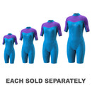 Girls' Superstretch Springsuit 2mm (Blue/Purple)