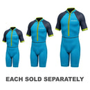 Kids' Neoprene Playsuit (Blue)